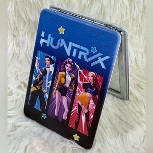 KPop Demon Hunters Huntrix Rumi Zoey Mira Folding Double Mirror Compact